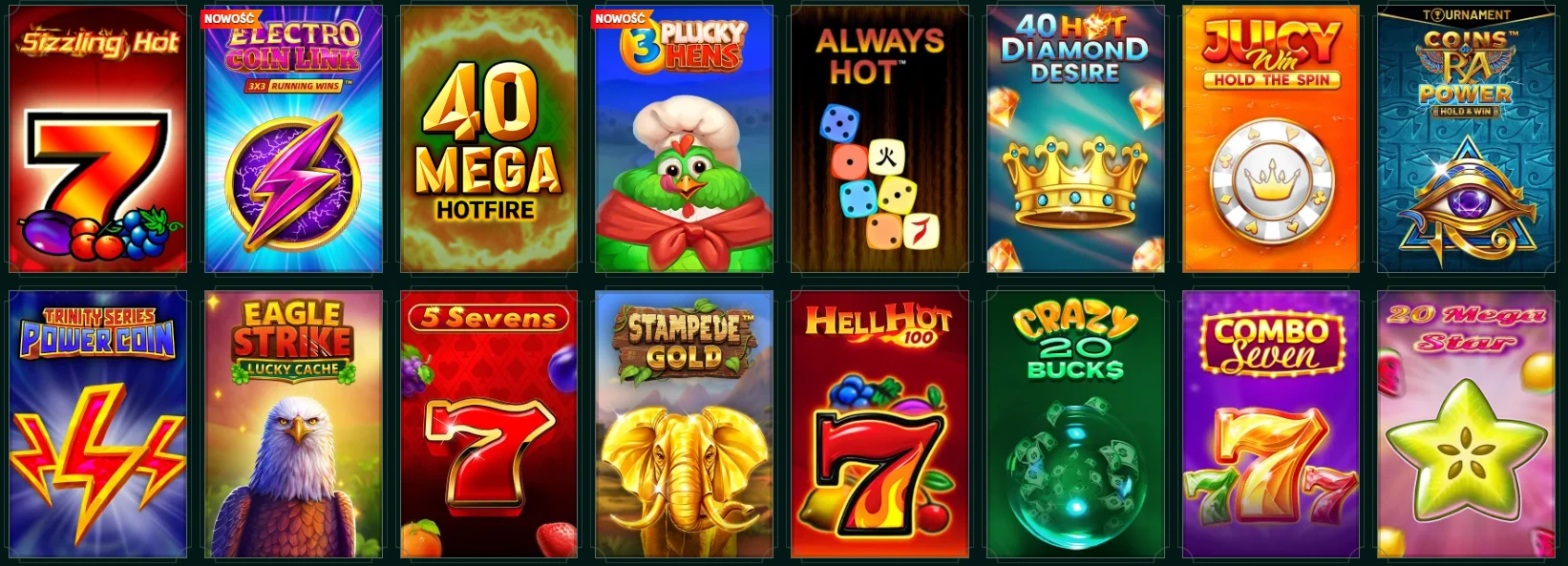 Casinia Gry z Jackpotem